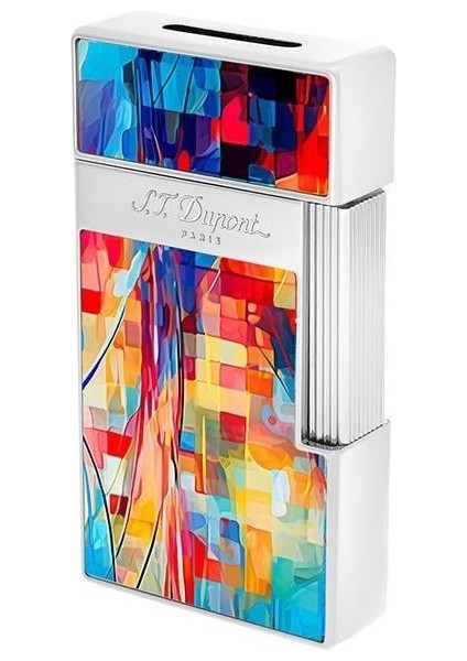 Biggy Lacquered Graffity Çok Renkli Puro Çakmağı 25024