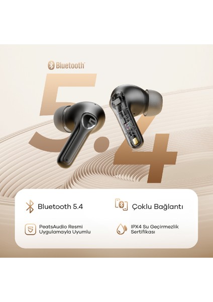 T3 Pro Anc Özellikli Bluetooth 5.2  Bluetooth Kulaklık