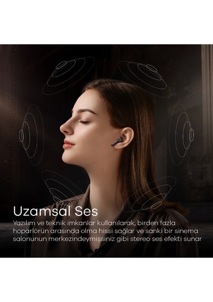 T3 Pro Anc Özellikli Bluetooth 5.2  Bluetooth Kulaklık