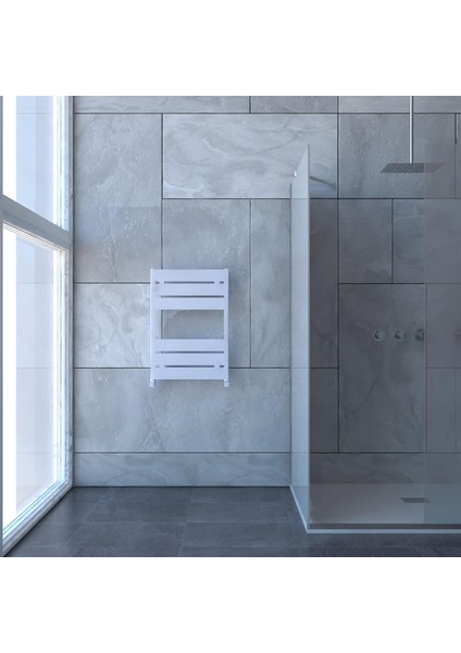 Mack Bath Alüminyum Havlupan Modern Tasarım Beyaz 70X50 cm