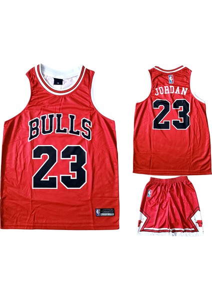 C. Bulls Michael J. Çocuk Basketbol Forması ve Şortu