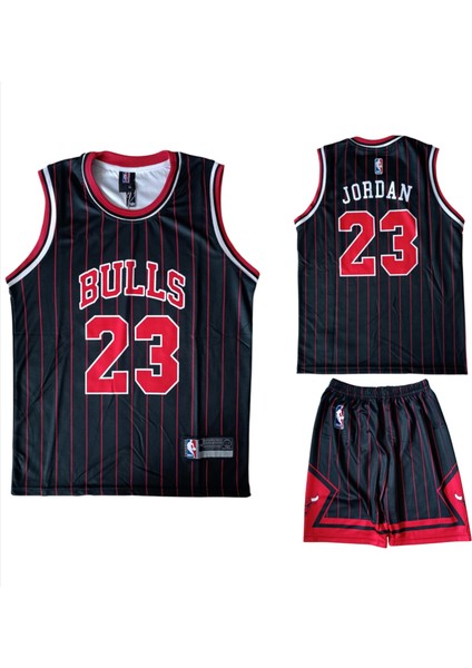 C. Bulls Michael J. Çocuk Basketbol Forması ve Şortu