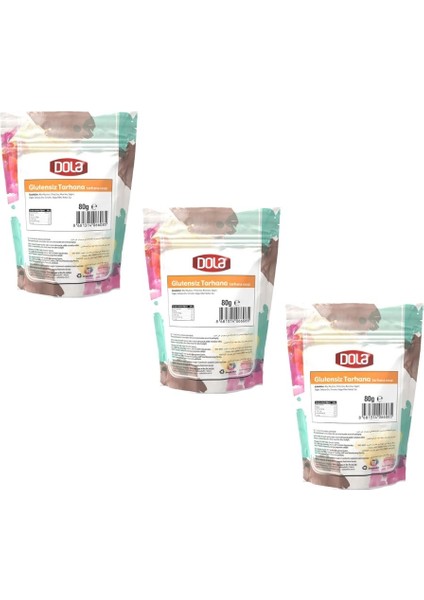Glutensiz Tarhana 80 gr 3 Adet