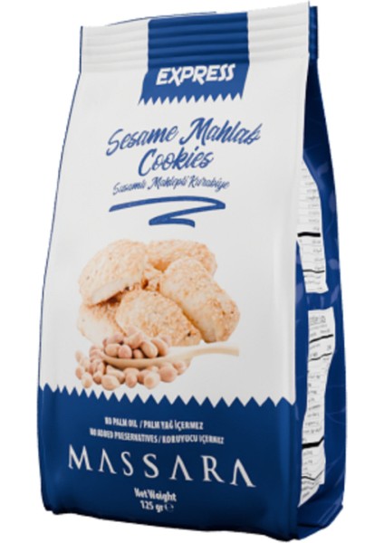 Express Susamlı Mahlepli Kurabiye 125 gr
