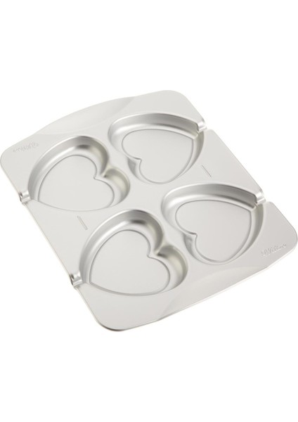 Kurabiye Kalıbı Kalpli 4 Lü Set 29*24 cm