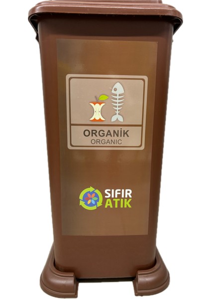Sıfır Atık Kutusu,organik Atıklar Için Geri Dönüşüm Kutusu - 70 Lt, Sıfır Atık Yönetmeliğine Uygun
