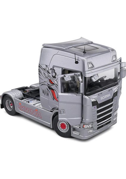 2023 Scania 580S + Maersk Container Trailer 80 cm - Ölçek : 1/24