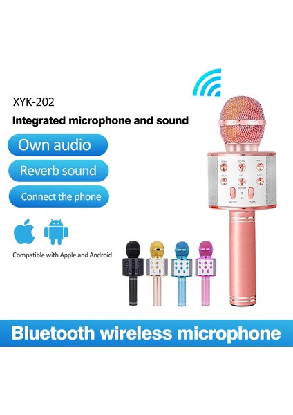 Bluetooth Karaoke Mikrofon (4767) - FEİ9713-7360