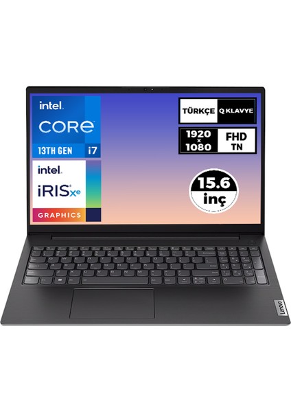V15 Gen 4 I7-1355U 24GB 2tb SSD 15.6" Fhd Freedos Taşınabilir Bilgisayar 83A100KXTR 008