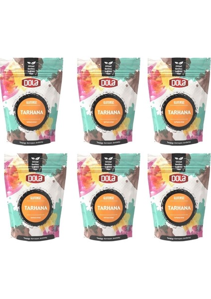 Glutensiz Tarhana 80 gr 6 Adet
