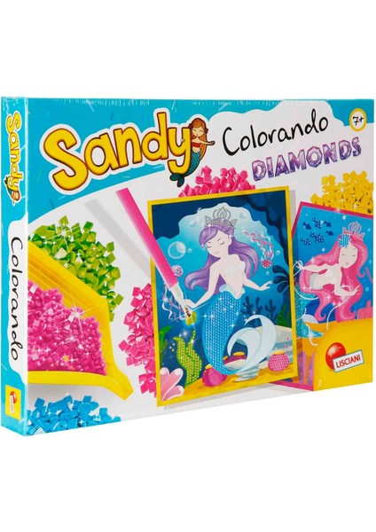 Deniz Kızı Desenli Elmas Boyama Seti