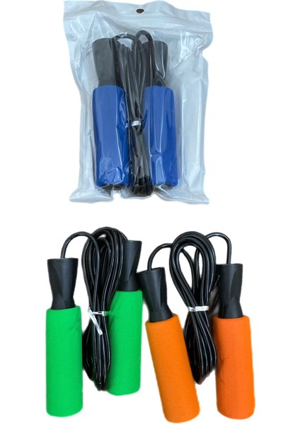 Rulmanlı Plastik Ipli Sünger Tutamaçlı Atlama Ipi 1 Adet