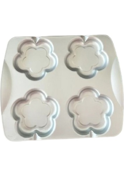 Kurabiye Kalıbı Papatya 4 Lü Set 28*24 cm