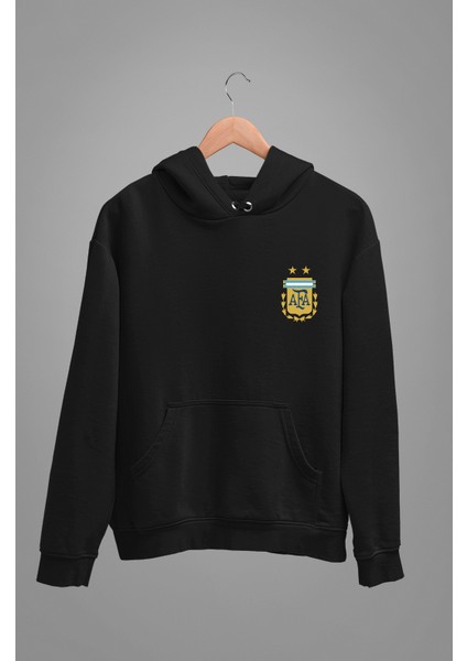 Diego Maradona Sırt 10 Numara Milli Takım Forma Baskılı Kapüşonlu Sweatshirt