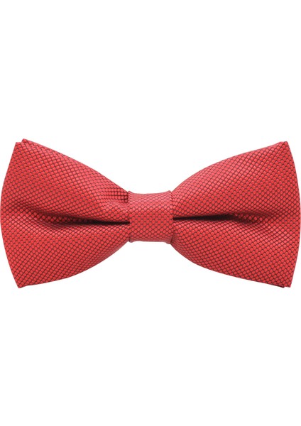 Desenli Kırmızı Papyon