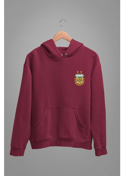 Diego Maradona Sırt 10 Numara Milli Takım Forma Baskılı Kapüşonlu Sweatshirt