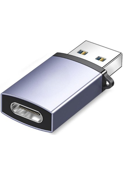 Jazos USB 3.1 To Type-C Otg Dönüştürücü Adaptör, 10 Gbps Veri Aktarım, Mini Type C Çevirici