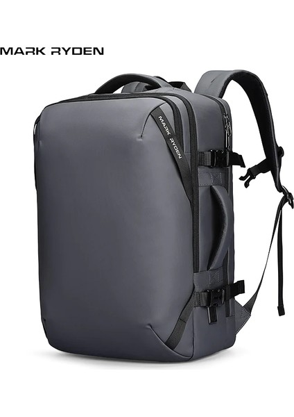Infinitely Genişletilebilir Çoklu Bölmeli Laptop Giysi Gri Renk Sırt Çantası G1_MR9993_KR07