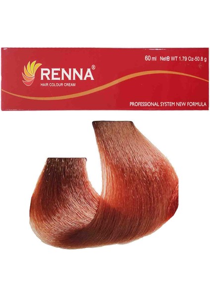 Saç Boyası Tüp 60 ml - 7-4 Orta Kumral Bakır