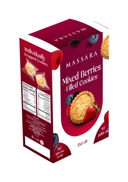 Orman Meyveli Dolgulu Tekli Sargılı Kurabiye 250 gr