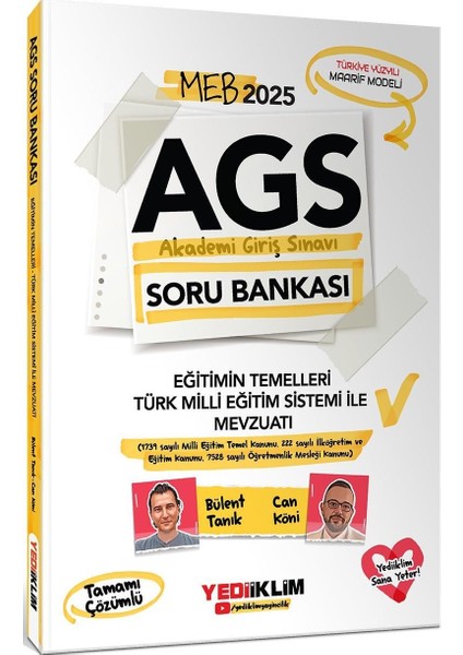 2025 Meb Ags Sayısal Sözel Yetenek Tarih Türkiye Coğrafyası Anayasa Eğitim Sistemi İle Mevzuatı Soru Seti 3 Kitap
