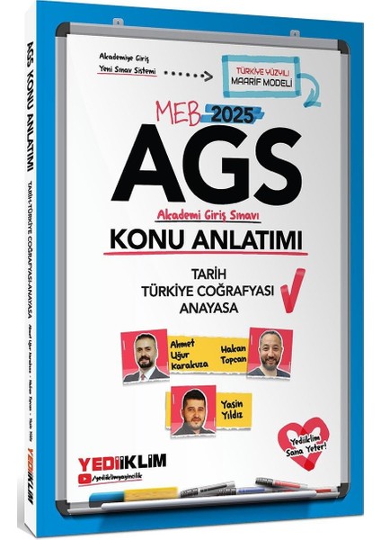 2025 Meb Ags Sayısal Sözel Yetenek Tarih Türkiye Coğrafyası Anayasa Eğitim Sistemi İle Mevzuatı Konu Seti 3 Kitap