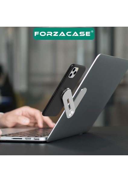 Metal Ayarlanabilir Laptop ve Monitör Yanı Manyetik Telefon Tutucu Mıknatıslı - FC880 modelleri