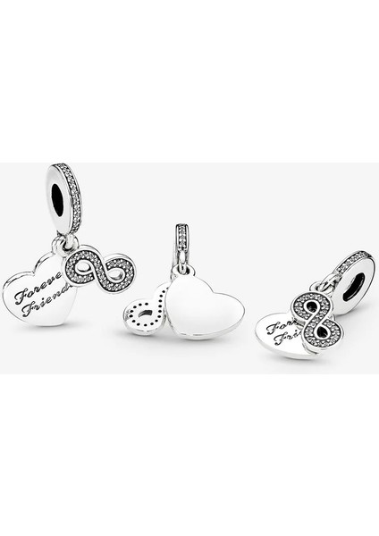 Ebedi Dostluk Charm 791948CZ