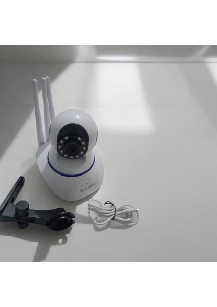 Gece Görüşlü Hd 360 Derece Wifi Ip Bebek Kamerası