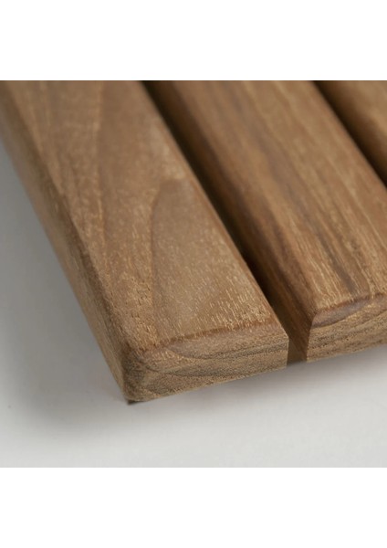 Kaydırmaz Ahşap Banyo Paspası | Doğal Teak Ahşap Duş Izgarası fiyatları