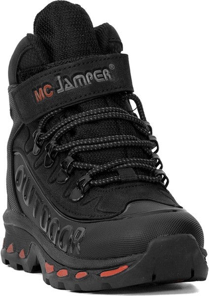 2115 Filet Erkek Çocuk Outdoor Bot Siyah - Kırmızı modelleri
