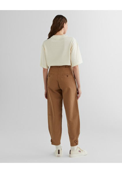 Kadın Bej Tapered Fit Pantolon 41224313T.210 fiyatları