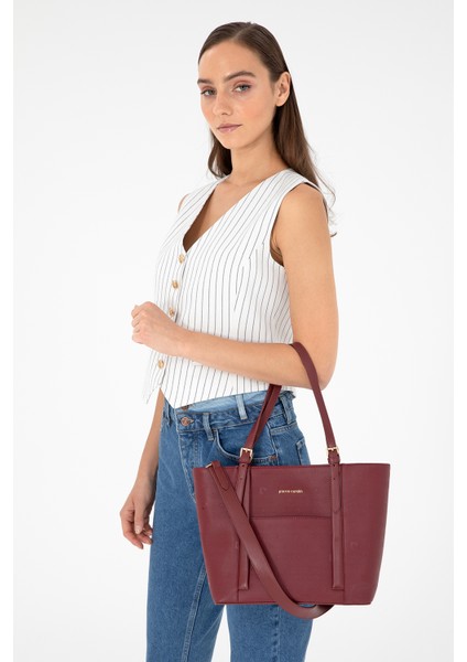 Bordo Omuz Çantası 05PO24K1873