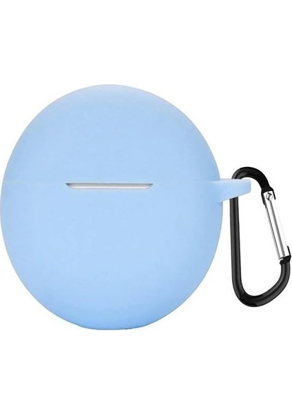 Oppo Enco Buds2 Kılıf Renkli Yumuşak Silikon Darbe Dayanıklı Korumalı Kılıf