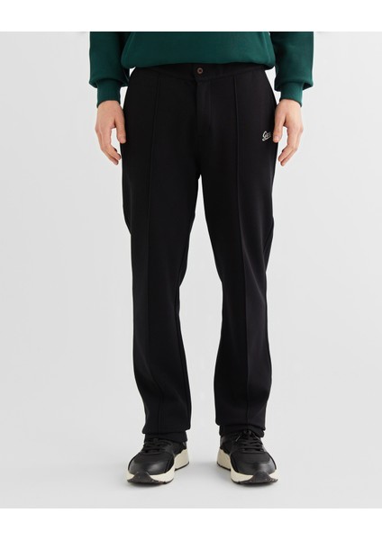 Erkek Siyah Regular Fit Eşofman Altı 2624344T.5