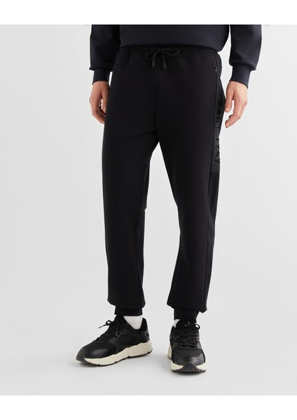 Erkek Siyah Regular Fit Eşofman Altı 2624343T.5