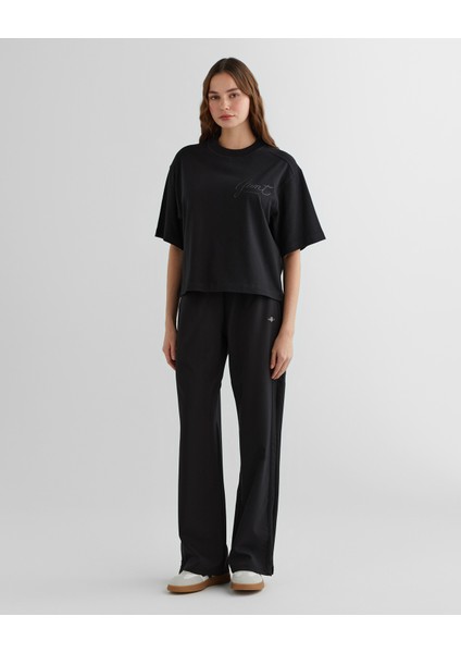 Kadın Siyah Regular Fit Eşofman Altı 41224312T.5