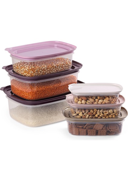 Saklama Kabı 6’Lı Vicksy Purple fiyatları