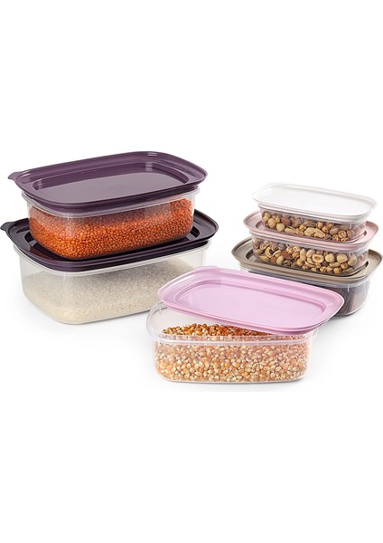 Saklama Kabı 6’Lı Vicksy Purple modelleri