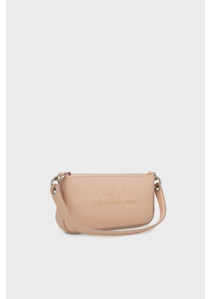 Logolu Omuz Askılı Çanta K60K610679TFQ Bayan Çanta K60K610679 Tfq modelleri