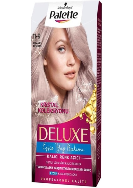 Maxx Deluxe Deluxe Saç Boyası 11 9 Kuvars Pembesi