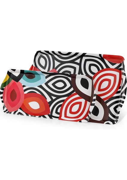 Melamin Tepsi 2'li Set Lavinia Serisi