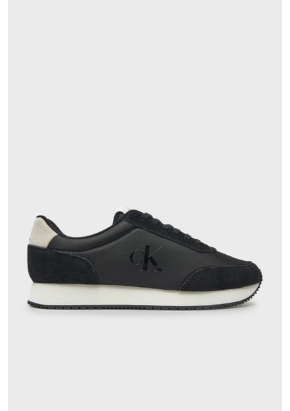 Logolu Süet Sneaker Ayakkabı YM0YM011190GM Erkek Ayakkabı YM0YM01119 0gm
