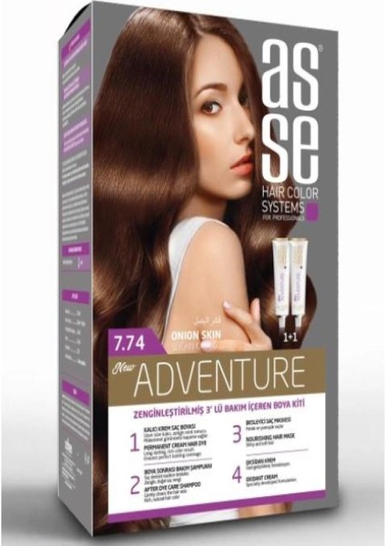 Set Saç Boyası 7.74 50+50 ml