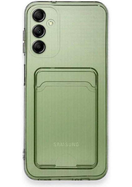 Samsung Galaxy A35 5g İle Uyumlu Kılıf Kartlıklı Şeffaf Silikon Kapak fiyatları