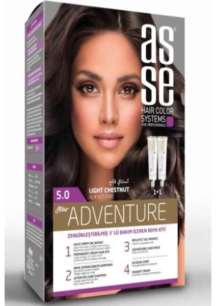 Set Saç Boyası 5.0 50+50ML