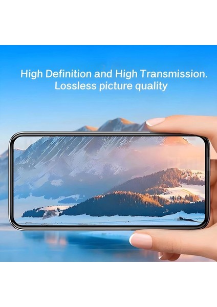 Xiaomi Redmi Note 13 Pro Plus 5g Kamera Koruyucu Cam Siyah Çerçeveli Lens Koruma Parlak Renkli Sert 3D