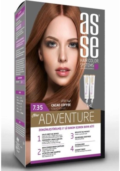 Set Saç Boyası 7.35 50+50 ml