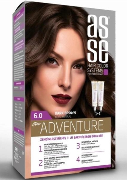 Set Saç Boyası 6.0 50+50ML