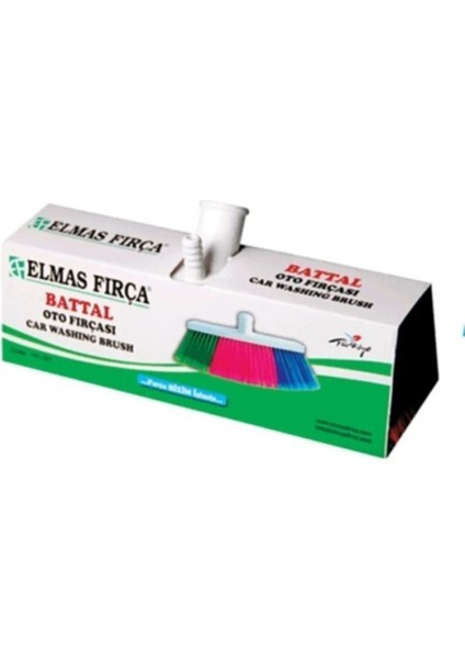 Oto Yıkama Fırçası Eksra - Temizlik Fırçası Battal 8cm Kutulu ROYALEKS-101-221